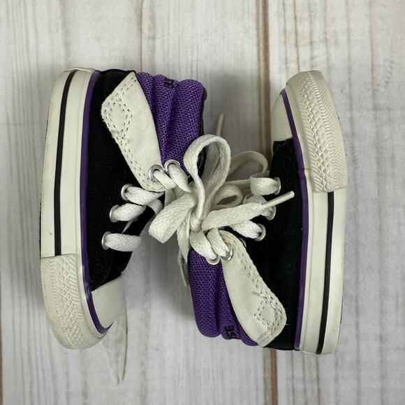 converse chuck taylor all star toddler high tops 4C - Picture 4 of 8